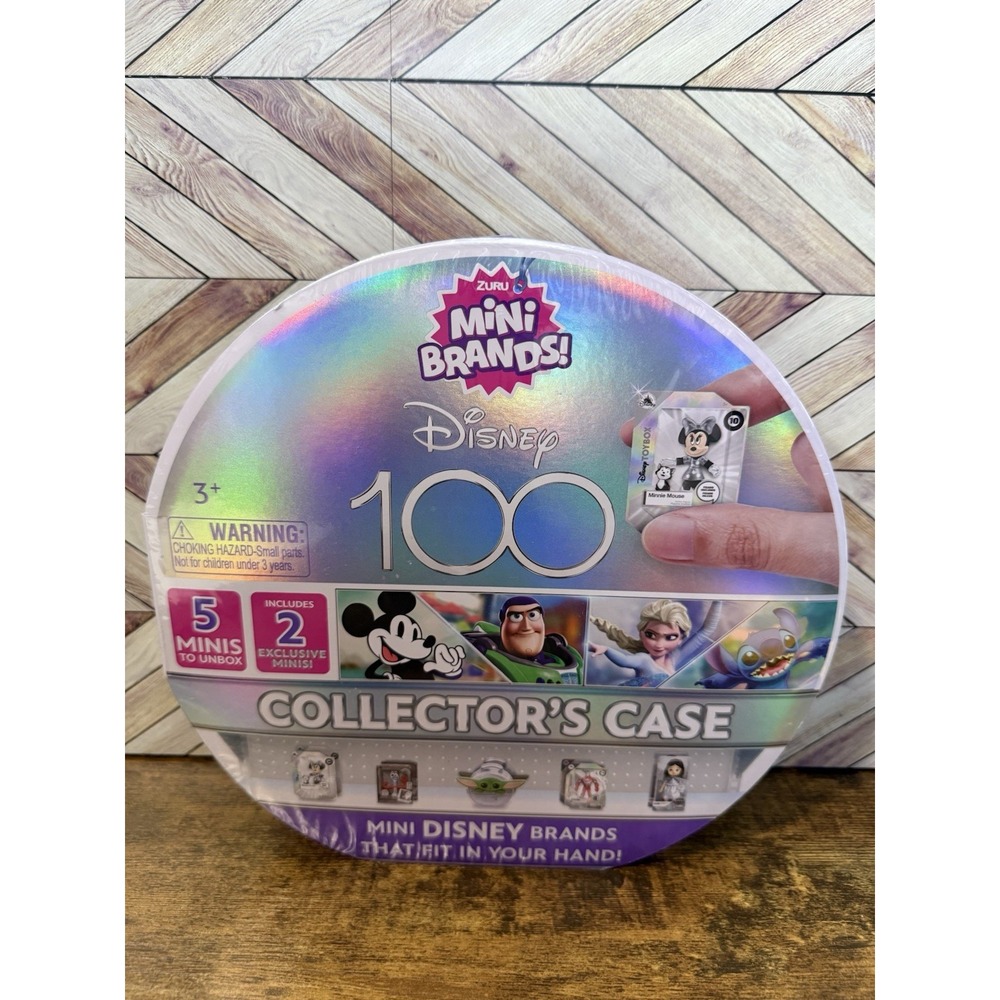 Disney 100 Mini Brands Collector's Case Zuru Platinum Minis Toy Figures